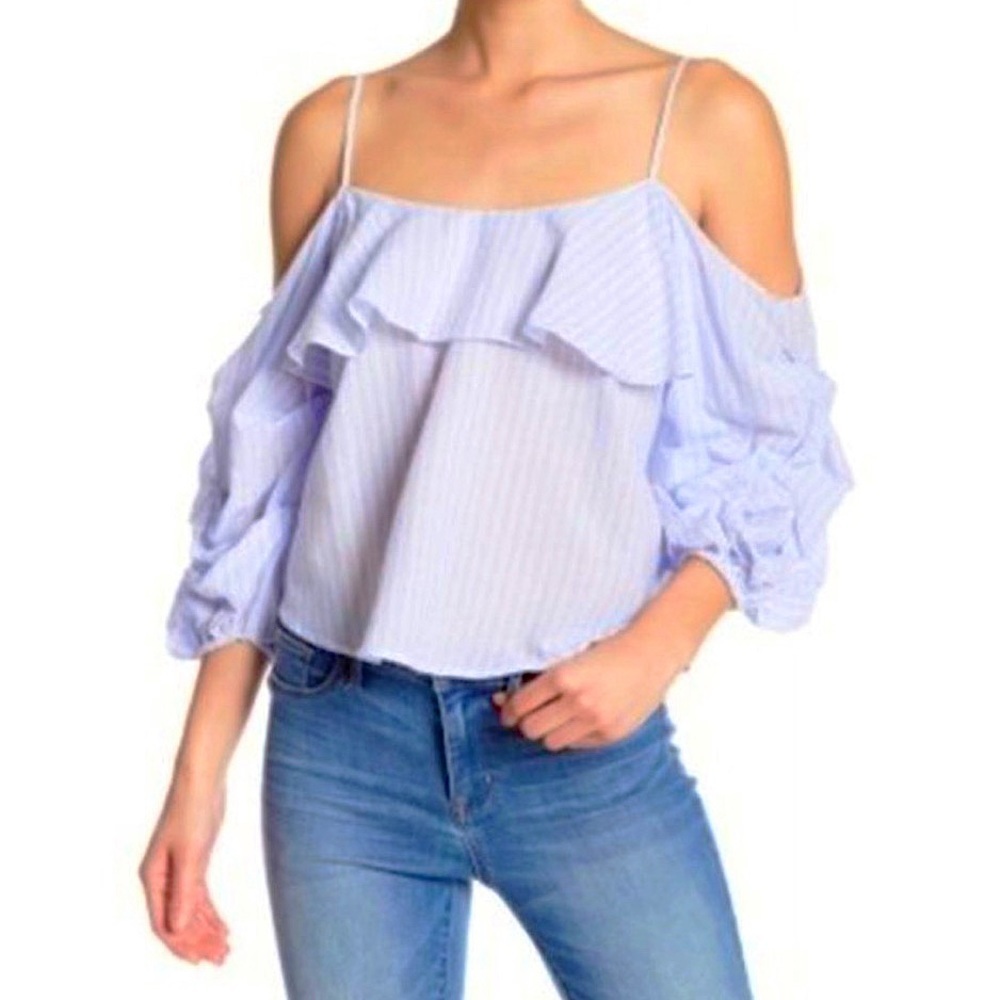 ASTR Off The Shoulder Blouse Top